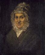 French school Portrait of an Old Woman oil painting on canvas